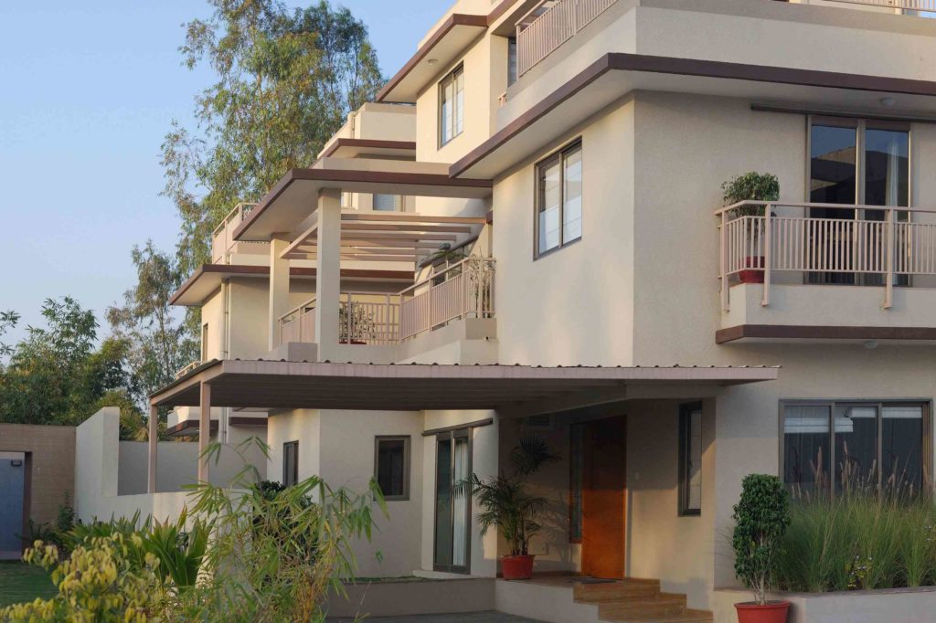 housing scheme, independent houses, architecture, Indian architecture, Ahmadabad, luxury villas